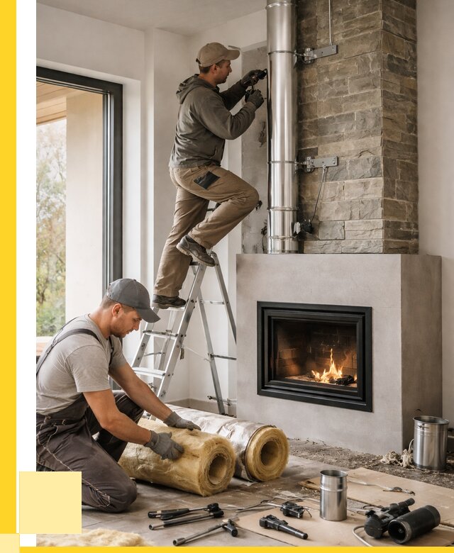 Монтаж дымоходов для каминов в Каменске-Уральском от 15957 р. ЭриданКмн