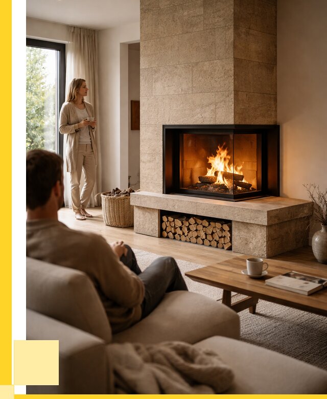 Угловые камины из кирпича установка в Каменске-Уральском от 159570 р. ЭриданКмн