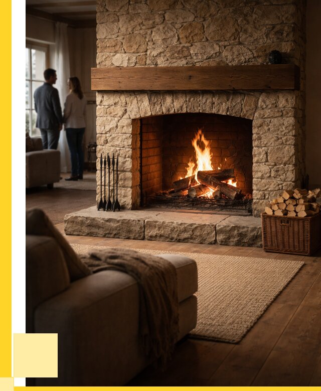 Открытые камины под ключ в Каменске-Уральском от 159570 р. ЭриданКмн