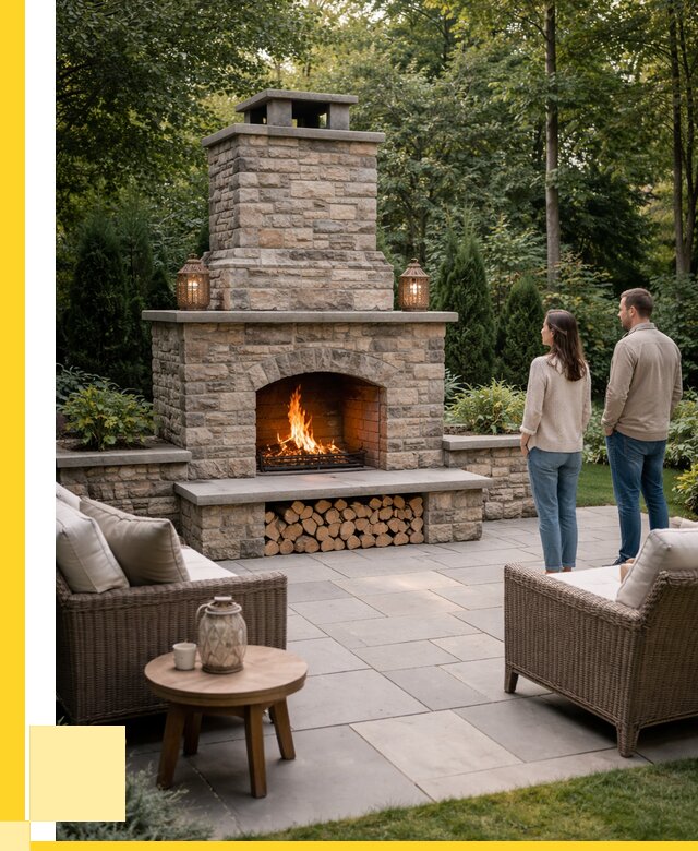 Уличные камины из кирпича в Каменске-Уральском от 159570 р. | ЭриданКмн