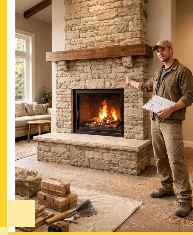 Камины под ключ в Каменске-Уральском от 191484 р. | ЭриданКмн — установка