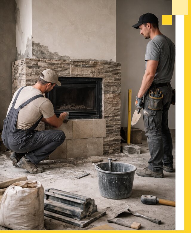 Камины под ключ в Каменске-Уральском: проект, изготовление и монтаж