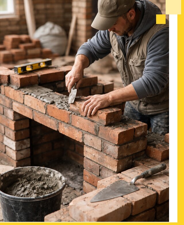 Кладка каминов под ключ в Каменске-Уральском профессиональная отделка и монтаж