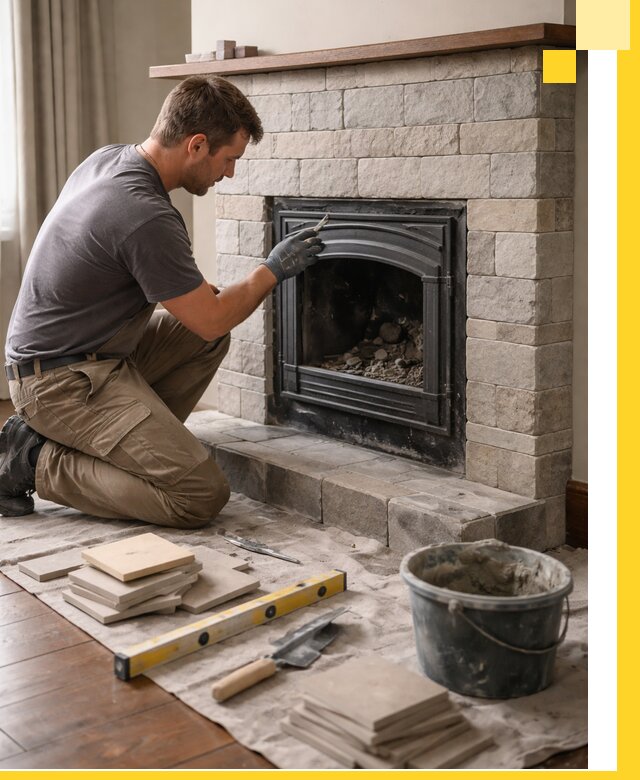 Профессиональный ремонт каминов в Каменске-Уральском восстановление и сервис