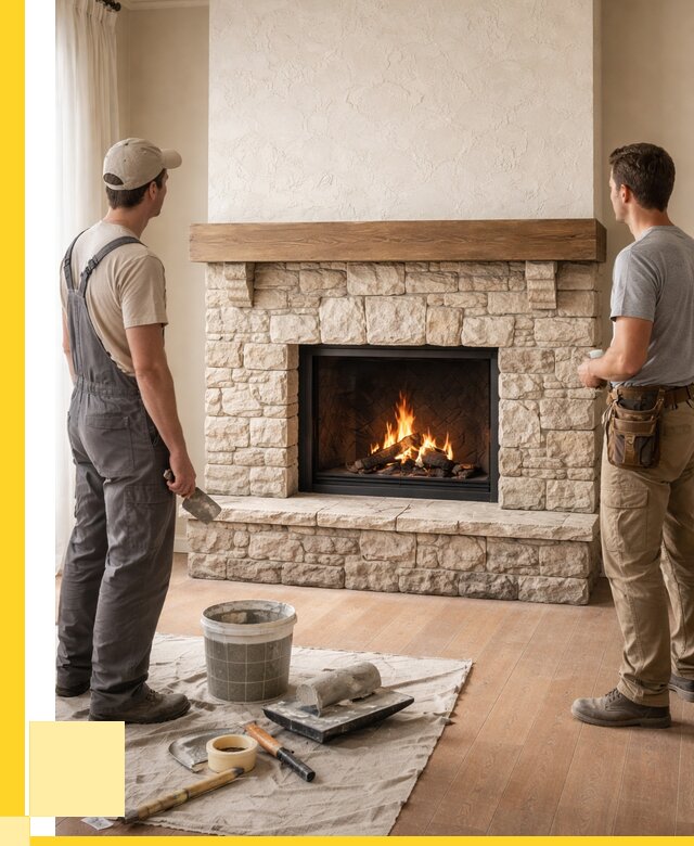 Отделка каминов в Каменске-Уральском от 6915 р. под ключ | ЭриданКмн