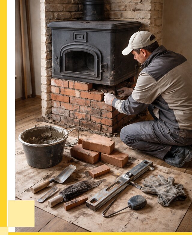 Ремонт печей в Каменске-Уральском от 12766 р., услуги печника ЭриданКмн