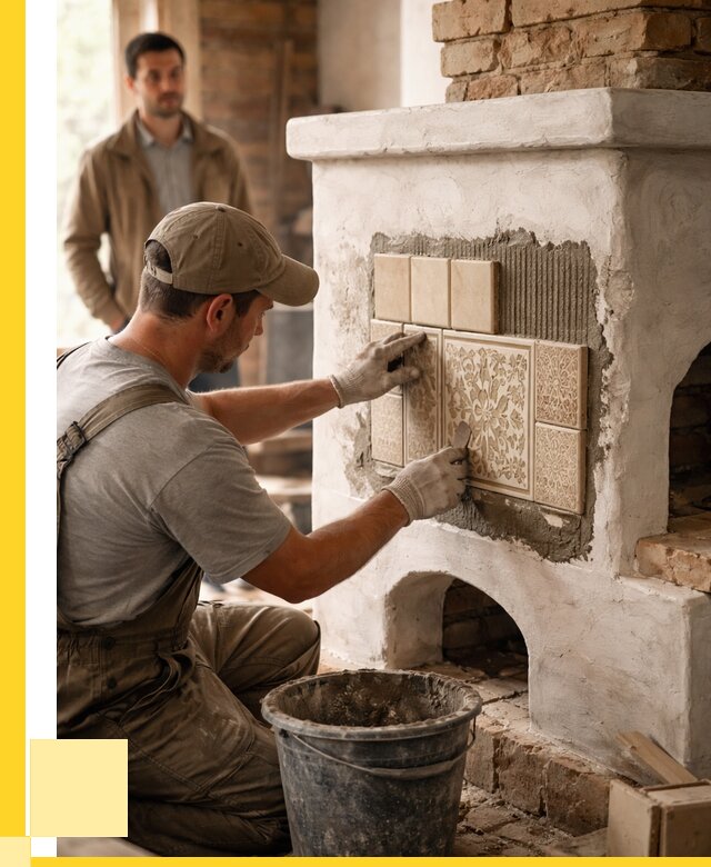 Отделка печей и банных печей в Каменске-Уральском от 37233 р. | ЭриданКмн