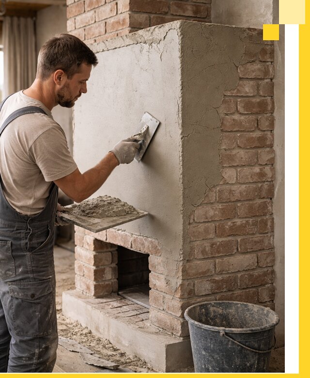 Отделка печей и облицовка каминов в Каменске-Уральском под ключ