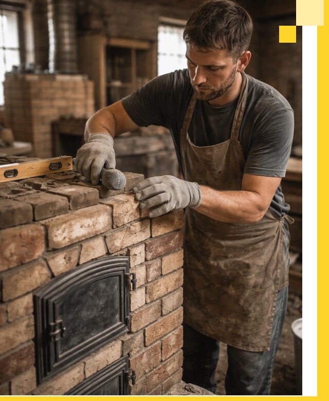 Изготовление печей на заказ в Каменске-Уральском с проектом и монтажом