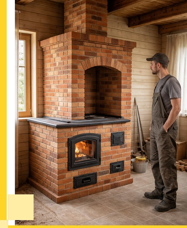 Кирпичные печи в Каменске-Уральском: купить от 159570 р. | ЭриданКмн