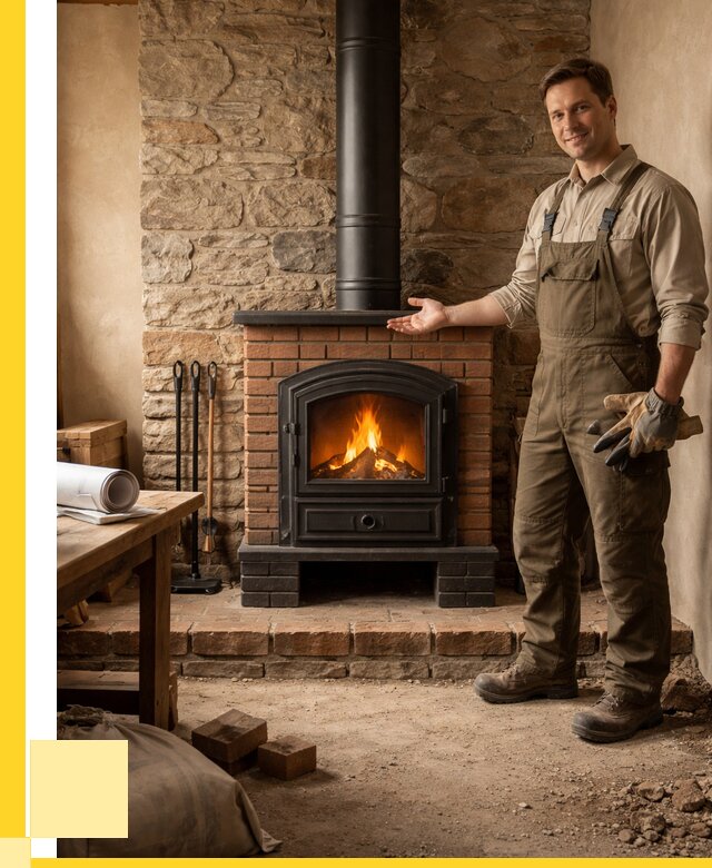 Печи отопительные из кирпича в Каменске-Уральском от 85104 р., ЭриданКмн