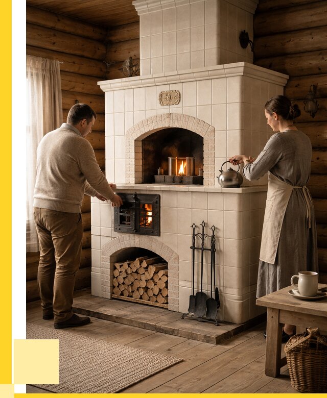 Русские печи в Каменске-Уральском: установка от 159570 р. ЭриданКмн