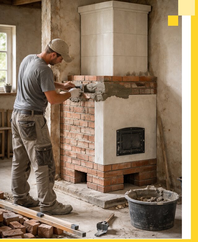 Изготовление и установка печей-голландок под ключ в Каменске-Уральском