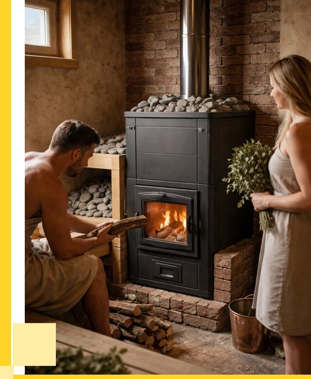 Кирпичная печь для бани на заказ в Каменске-Уральском от 58509 р. | ЭриданКмн