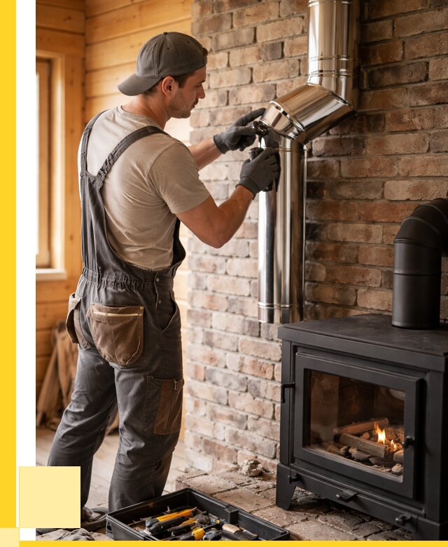 Монтаж дымоходов для печей в Каменске-Уральском от 7979 р. | ЭриданКмн