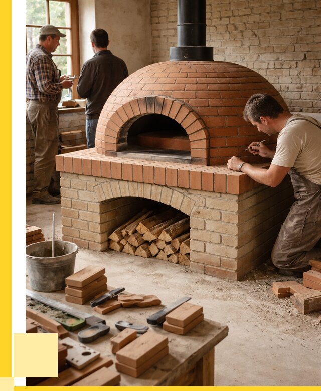 Помпейская печь дровяная для пиццы в Каменске-Уральском | ЭриданКмн от 212760 р.