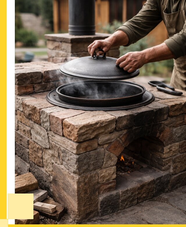 Печи для казана в Каменске-Уральском по цене от 19148 р. | ЭриданКмн