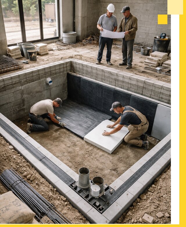 Проекты частных и общественных бассейнов под ключ в Каменске-Уральском