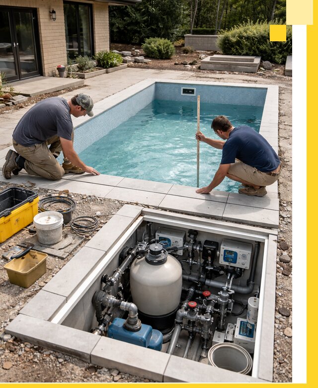 Строительство качественных домашних бассейнов под ключ в Каменске-Уральском