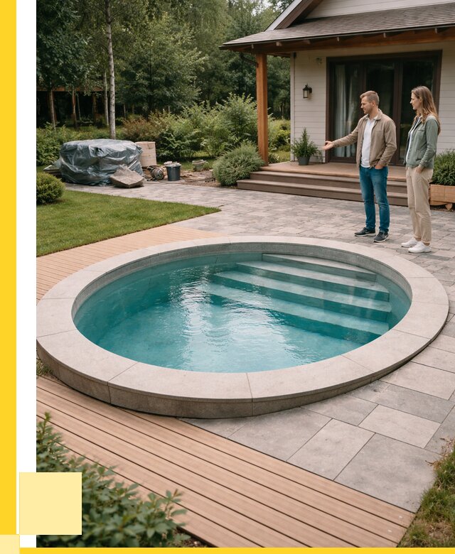 Бассейн на даче под ключ в Каменске-Уральском от 212760 р., ЭриданКмн