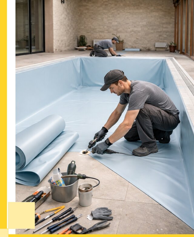 Пленка ПВХ для бассейнов в Каменске-Уральском от 2660 р. | ЭриданКмн