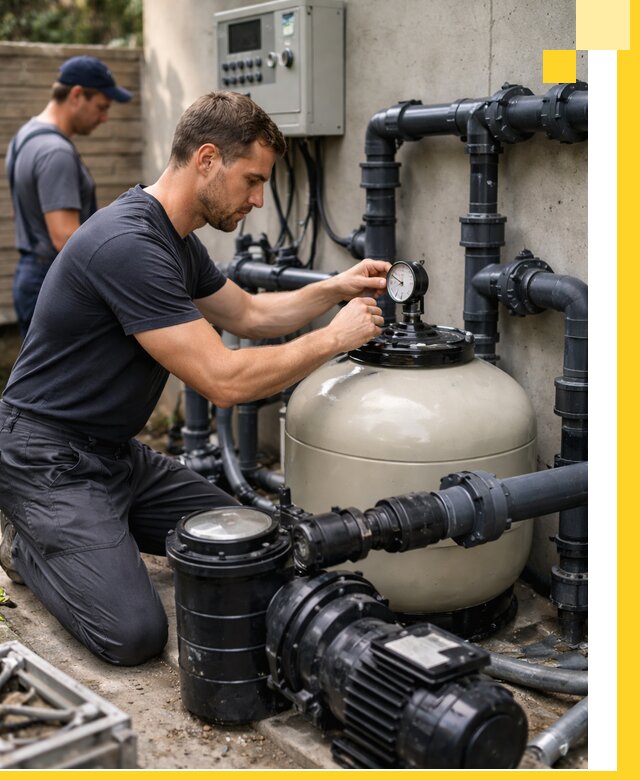 Поставка и монтаж фильтровального оборудования для бассейнов в Каменске-Уральском