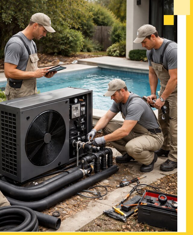 Проектирование и установка тепловых насосов для бассейнов в Каменске-Уральском