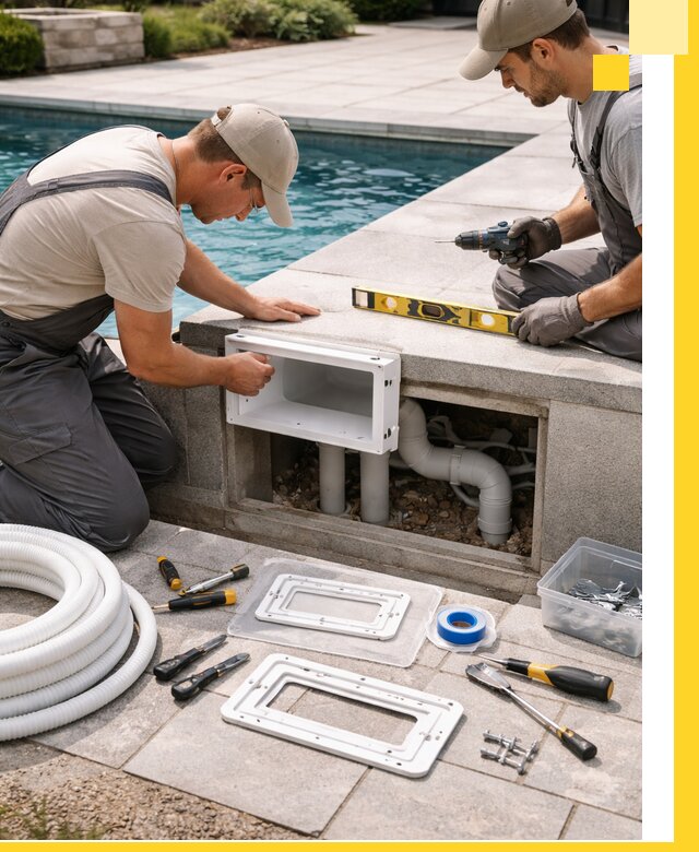 Поставка и установка скиммеров для бассейнов в Каменске-Уральском