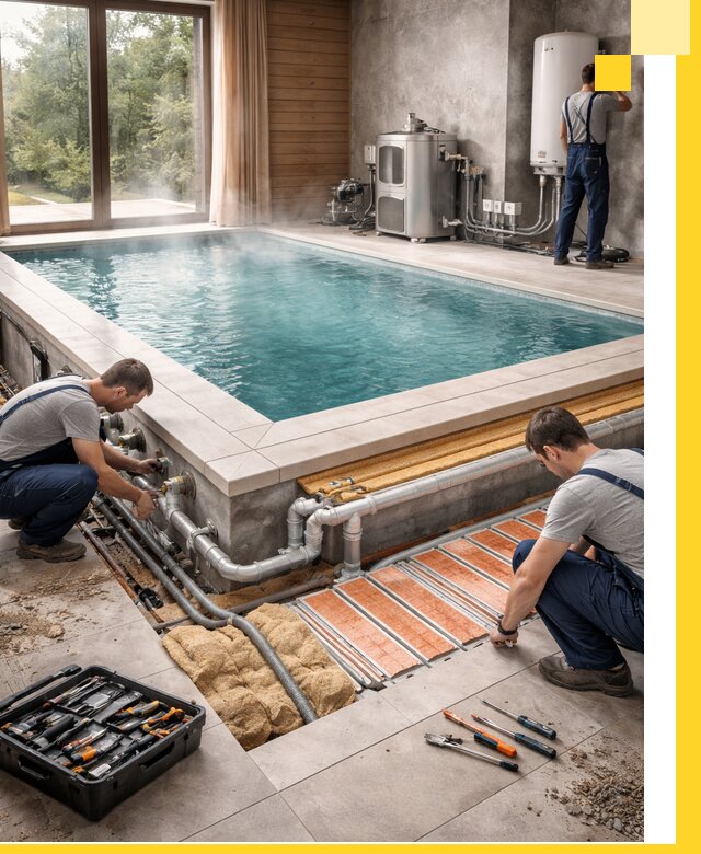 Проектирование и строительство тёплых бассейнов в Каменске-Уральском