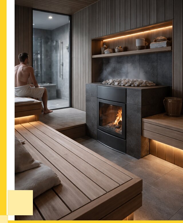 Проект сауны в частном доме в Каменске-Уральском от 37233 р. | ЭриданКмн