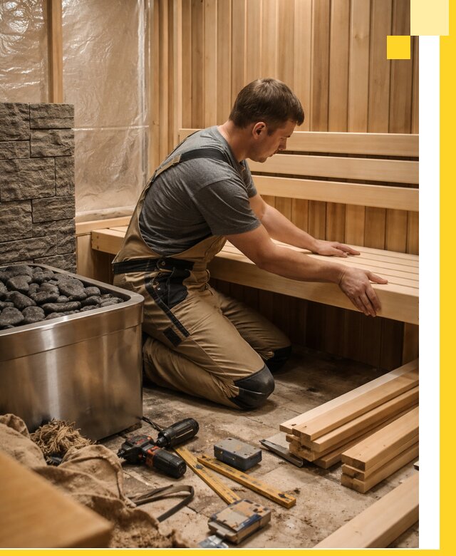 Сауны для дома под ключ с проектированием и монтажом в Каменске-Уральском