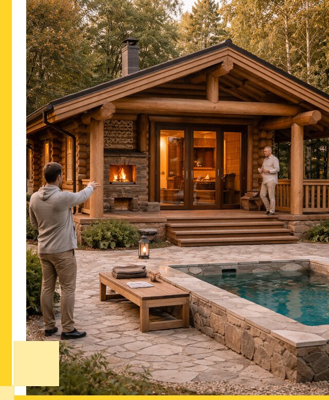 Проекты бань и хамам в Каменске-Уральском от 26595 р. | ЭриданКмн