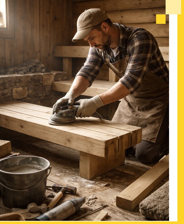 Ремонт бань под ключ в Каменске-Уральском с гарантией качества и сроков