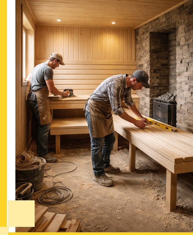 Отделка бани в Каменске-Уральском: внутренняя отделка от 3191 р. | ЭриданКмн