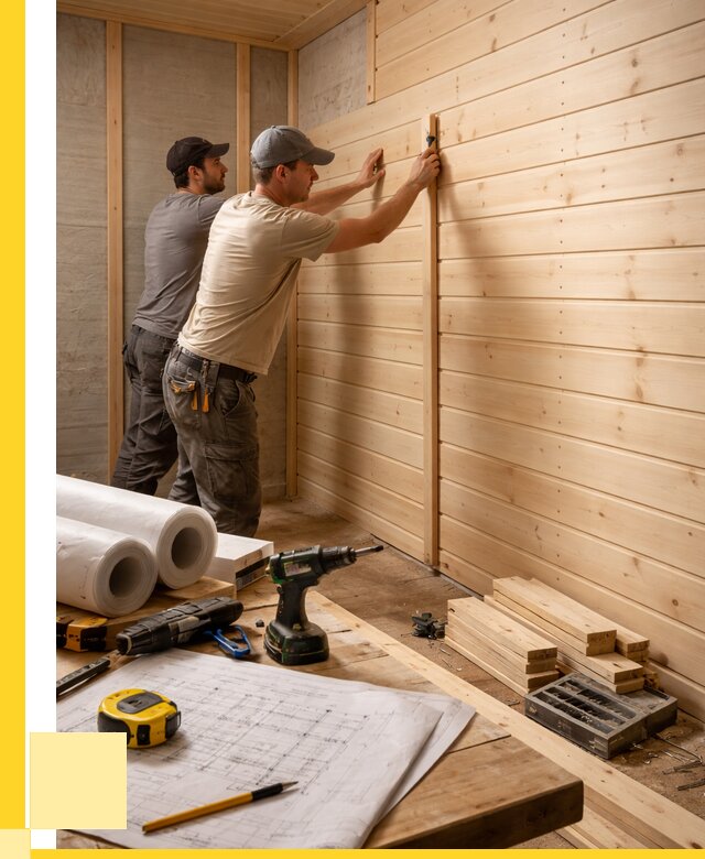 Обшивка бани вагонкой в Каменске-Уральском от 1277 р., ЭриданКмн