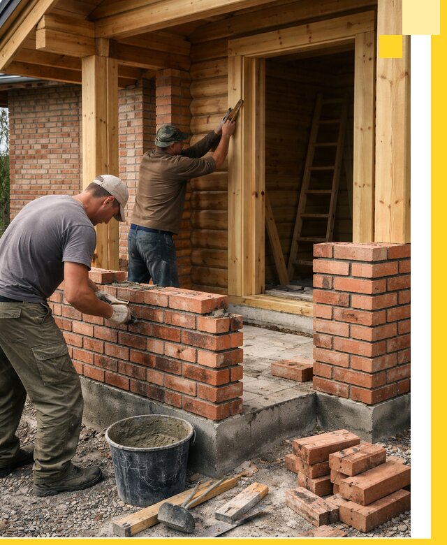 Строительство кирпичных бань под ключ в Каменске-Уральском с гарантией качества