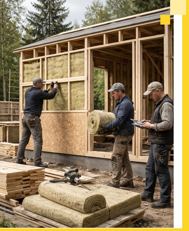 Проектирование и строительство каркасных бань в Каменске-Уральском под ключ