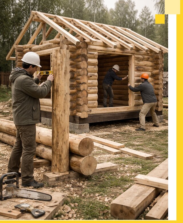 Строительство бань для дачи под ключ в Каменске-Уральском с доставкой и монтажом