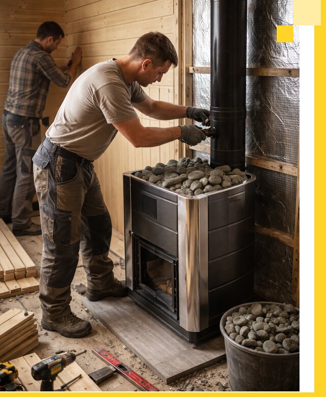 Проектирование и строительство парилок для бани в Каменске-Уральском под ключ