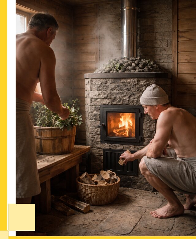 Банные печи под ключ в Каменске-Уральском от 47871 р. | ЭриданКмн кирпичная