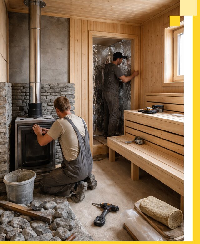 Строительство и изготовление бань под ключ в Каменске-Уральском