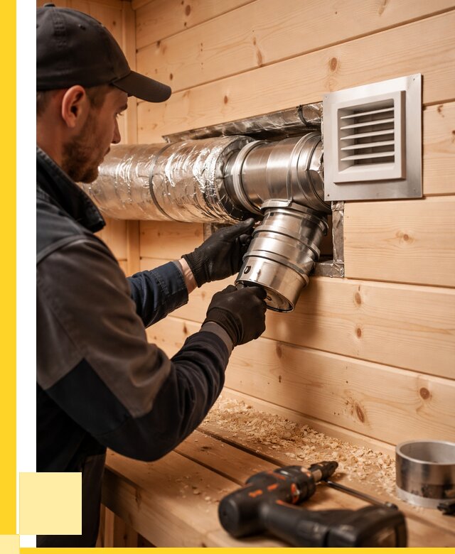 Монтаж вентиляции бани в Каменске-Уральском от 12766 р. | ЭриданКмн