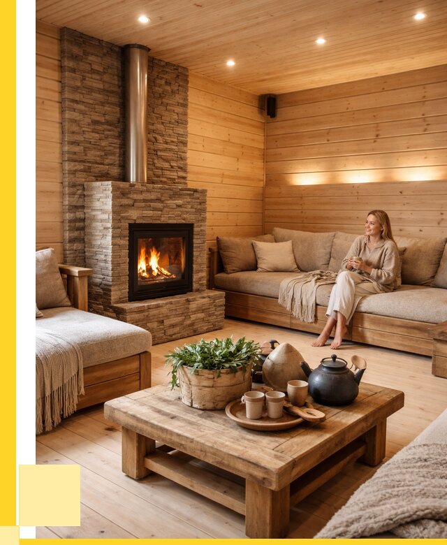 Проект бани с комнатой отдыха в Каменске-Уральском от 37233 р. | ЭриданКмн