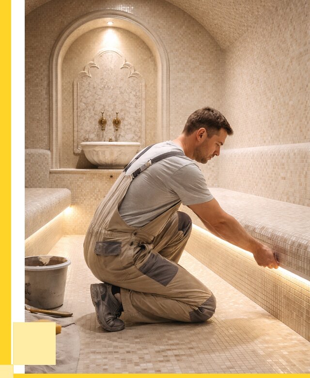 Отделка хамамов под ключ в Каменске-Уральском от 5851 р. | ЭриданКмн