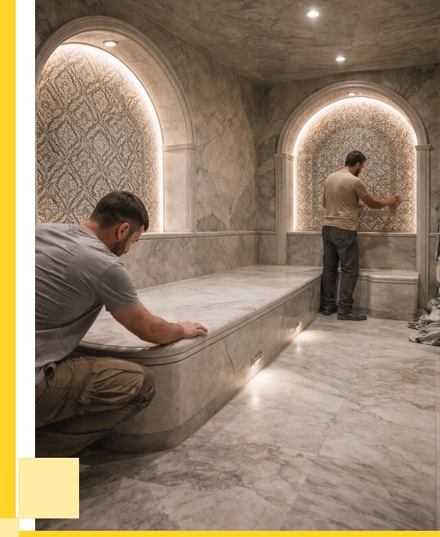 Турецкие бани под ключ в Каменске-Уральском от 265950 р. | ЭриданКмн