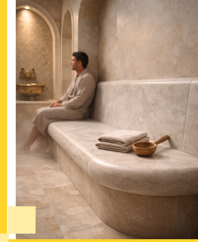 Сиденья для хамама в Каменске-Уральском под ключ от 12766 р. | ЭриданКмн